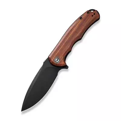 CIVIVI Praxis C803H Flipper Wood Handle Knife • $89.95