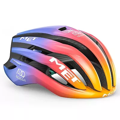 MET Trenta 3K Carbon Road Cycling Helmet UAE Team ADQ LTD Edition LARGE • $389.99