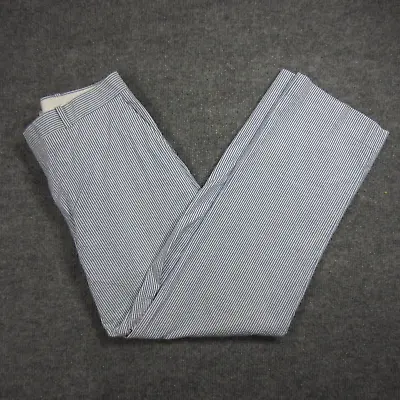 Vtg Polo Ralph Lauren Seersucker Pants Mens 32 Blue White Striped Preppy • $34.99
