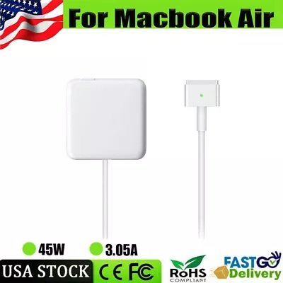 45W Power Adapter Charger For Macbook Air 11  13  2012 2013 2014 2015 T-tip US • $12.99