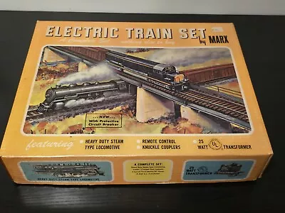 Vintage 1972 Louis Marx Electric Train Set No. 4340 Complete • $99.95