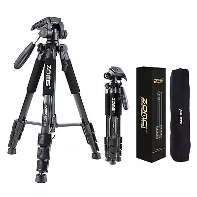 £21.59 • Buy Zomei Q-111 Aluminium Tripod Travel Portable For Canon Nikon Sony Camera UK 