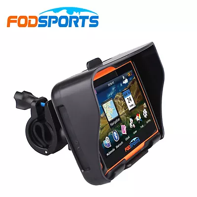 4.3inch GPS Navigation 8GB SAT NAV Waterproof Free EU Map Touch Screen Motorbike • £109.99