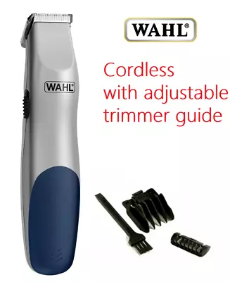 WAHL Cordless Beard Hair Trimmer Shaver Grooming Kit Portable Battery Powered • $32.90