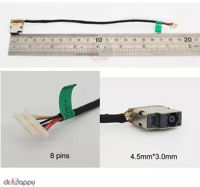 DC Power Jack Charging Port Socket Cable For HP 4.5mm 19cm 15-bs • $3.25