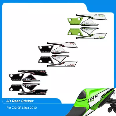 For 2011 Kawasaki Ninja ZX10R 3D Gel Front Fender Rear Seat Side Fairing Sticker • £34.79