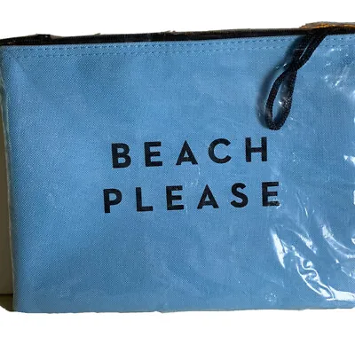 Milly “Beach Please” Wet/dry Pouch. Water Resistant New & Sealed. • $12.99