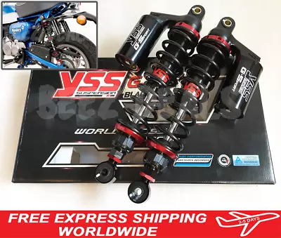 YSS Gas Shock Absorber Suspension Adjustable G-Sport Honda Monkey 125 JB02 JB03 • $370.49