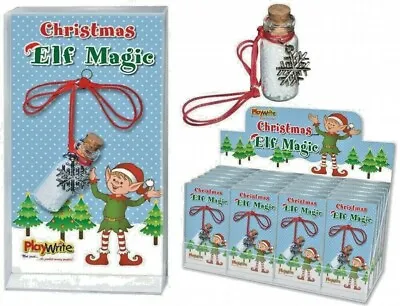 Fairy Christmas Magic Elf Dust Xmas Gift Stocking Filler Lucky Charm Neckalace • £20.59