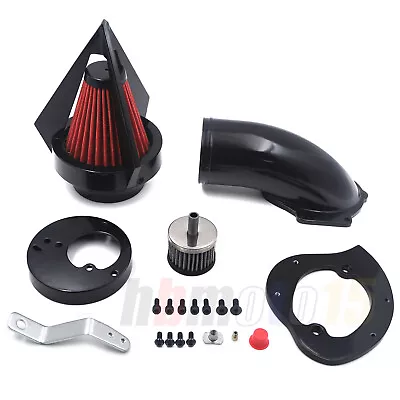 Air Cleaner Intake Filter Kit Diamond For Honda Vtx1300 Vtx 1300 86-2012 G Black • $92.59