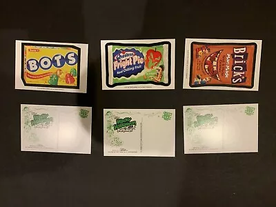 2020 Topps Wacky Packages Halloween 4x6 Postcards Glow In The Dark Set 3/3 NM • $39.99