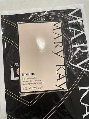 Mary Kay Cosmetics Timewise 3-in-1 Cleansing Bar & Soap Dish #027914 5 Oz • $20.40