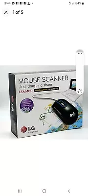 LSM-100 MOUSE SCANNER LG SMART SCAN - NEW - Windows Pc Mac Compatible • $19.99