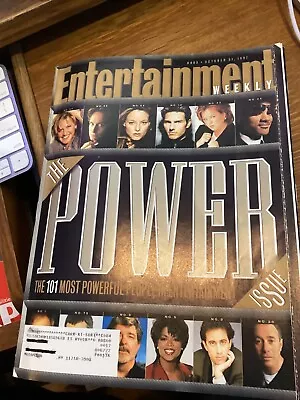 Entertainment Weekly Oct 31 1997 The Power /most Powerful People In Entertainme • $5.99