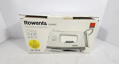 £54.44 • Buy Rowenta Powersteam Iron (DA-804) W/ Box & Paperwork - Ca 1990, Vintage, White