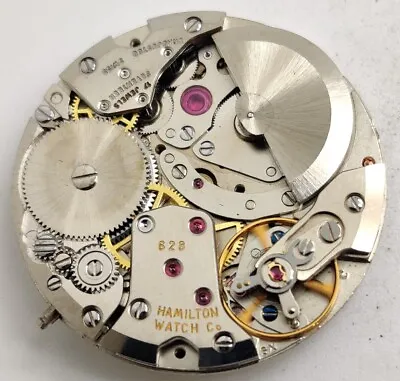 Hamilton Cal. 628 17 Jewel Micro Rotor Automatic Watch Movement Running  • $110