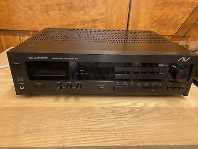 Vintage VECTOR RESEARCH VRX-2700 AM/FM STEREO RECEIVER 1988 Tested Rocks • $129