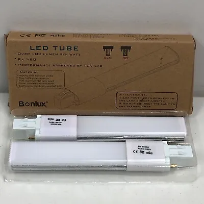 2 Bonlux Led Tube GX 23 Light Bulb Over 1000 Lumen Fluorescent Lamp • $33.41