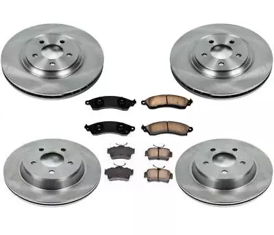 Front & Rear Disc Brake Rotors & Ceramic Pads For 94-04 Ford Mustang Cobra • $255