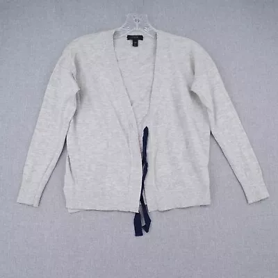 J. Crew Cardigan Womens 2XS XXS Gray Long Sleeve Knit Business Casual Wool Blend • $19.99