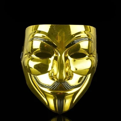 $10.66 • Buy 1PCS Party Masks V For Vendetta Mask Anonymous Guy Fawkes Fancy Cosplay Accessor
