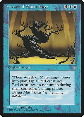 Wrath Of Marit Lage [Ice Age] Magic MTG • $1.45