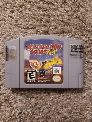 Destruction Derby N64 (Nintendo 64 1999) Authentic Tested & Working! • $19.99