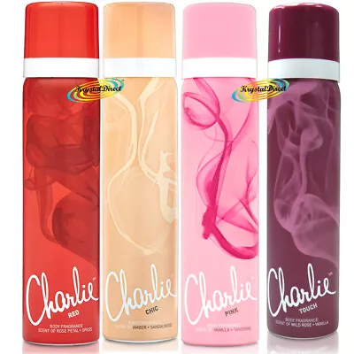 Charlie Perfumed Deodorant Body Spray 75ml • £7.16