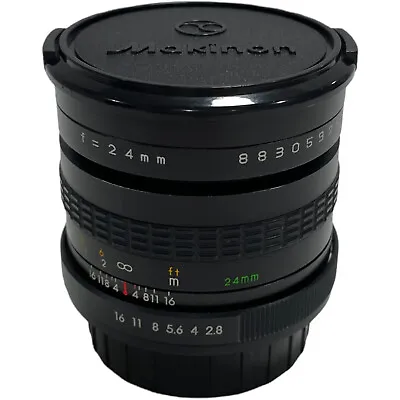 Makinon 24mm F/2.8 AI Multi Coated For Nikon Lens Made In Japan • $119.99