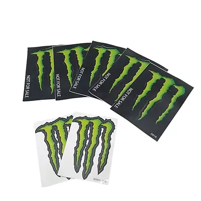 [7] MONSTER  Energy 3”x4” Stickers Green Logo Decals • $19.50