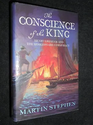 £24.99 • Buy SIGNED; MARTIN STEPHEN - The Conscience Of The King (2003-1st) Henry Gresham #5