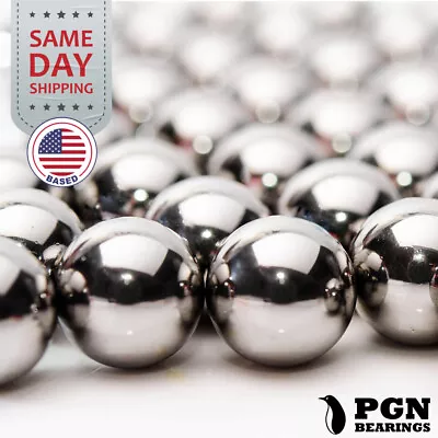 (1000) 6mm Chrome Steel Bearing Balls (G25 Precision - AISI 52100 - Millimeter) • $22.95