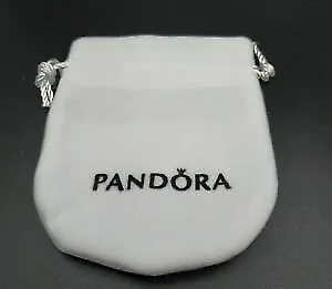 Original PANDORA Gift Bag Charm Box BagVelvet Pouch Ring Box Bracelets Box • £3.89