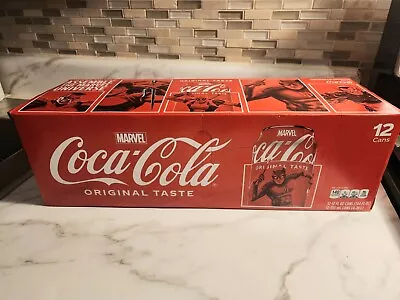 Marvel Coca Cola Sealed 12 Pack Of 12 Oz Cans Limited Edition • $24.20