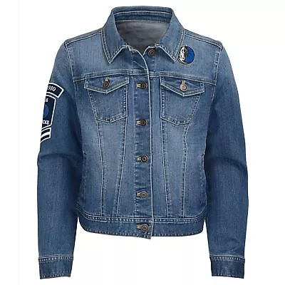 Outerstuff NBA Dallas Mavericks Boys Over The Ice Denim Jacket • $49