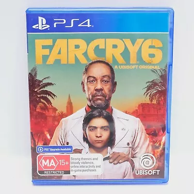 Far Cry 6 - Sony PlayStation 4 PS4 Game VGC PAL Complete + Free Postage  • $27.95