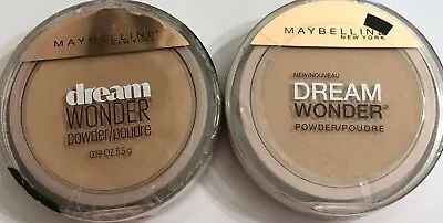 $14.95 • Buy (2) Maybelline Dream Wonder Powder, 70 Natural Beige