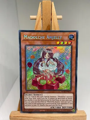 Madolche Anjelly - Secret Rare 1st Edition BLAR-EN073 - NM - YuGiOh • £8.95