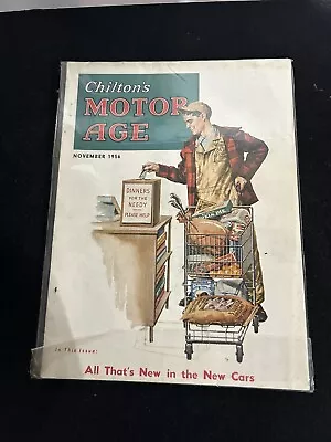 Chiltons Motor Age Magazine Nov. 1956 Very Nice Condition LocB10 • $26.95