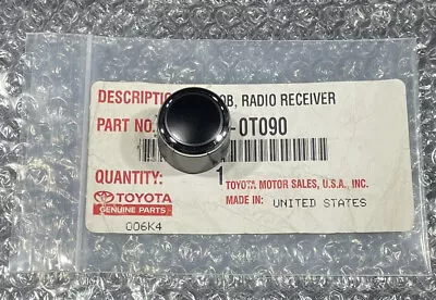 New Oem 14 - 16 Toyota Venza Radio Knob Cd Player Receiver Control Knob • $33.43