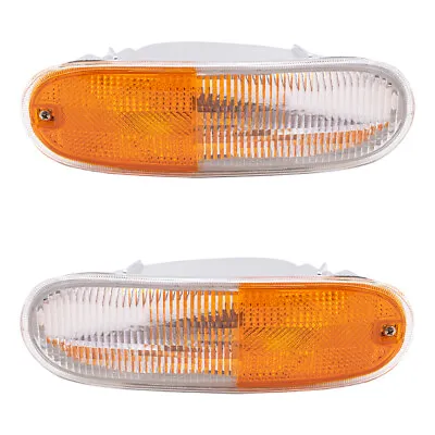 New Pair Set Signal Front Marker Light Lamp Lens DOT 98-05 VW New Beetle • $41