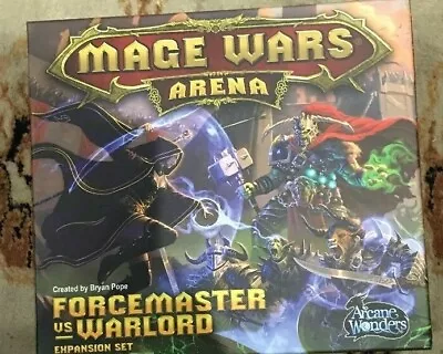 Mage Wars Arena: Forcemaster Vs. Warlord Expansion Set • $19