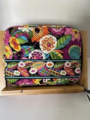 Vera Bradley Tablet Sleeve Zipper Close Va Va Bloom  11 X 8 1/2” New • $24