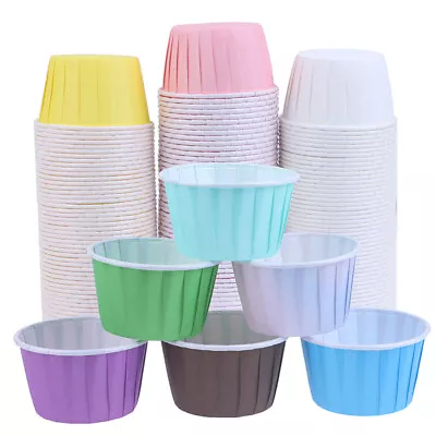 £5.03 • Buy 50 Pcs Muffin Cupcake Liner Cake Wrappers Baking Cup Tray Case Pastry To-k-