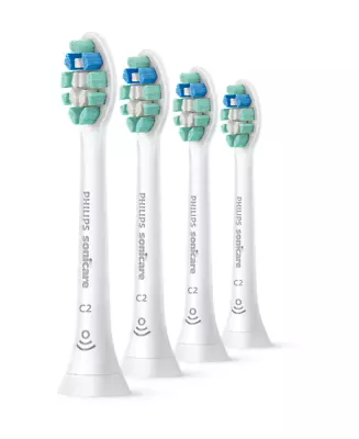 New Philips Sonicare C2 Optimal White Plaque Defence Brush Heads - 4 Pack • $47.95