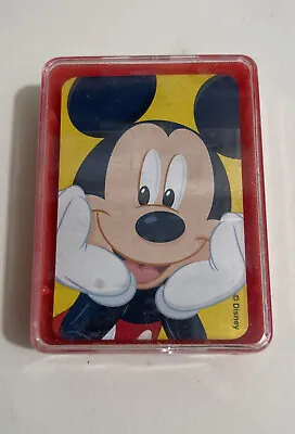 Disney Mickey Mouse Mini Playing Cards New In Box - Excellent Condition • $4