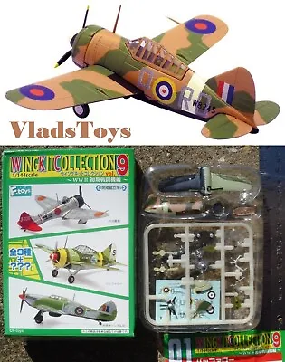 $35.05 • Buy F-Toys 1:144 Wing Kit Collection 9 B-339E Brewster Buffalo RAF (1A)