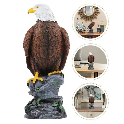  Synthetic Resin Simulated Eagle Ornament Decoration For Home • £44.39