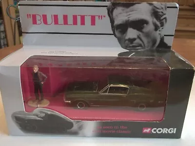 Corgi CC05901 - 1968 Ford Mustang - Steve McQueen Bullitt - Mint In Box • $99.45