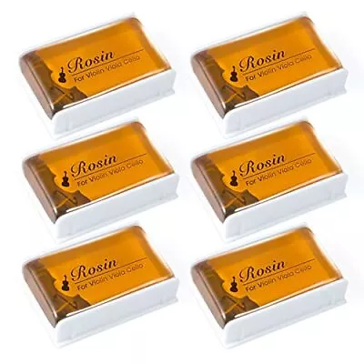 Rosin Violin Rosin 6 Pack Cello Viola Rosin For Violin Bow Light Low Dust Re • $9.37